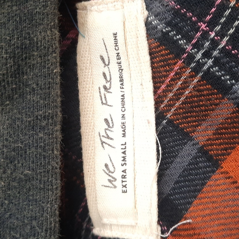 🧡 We The Free Flannel Hoodie - Picture 5 of 11